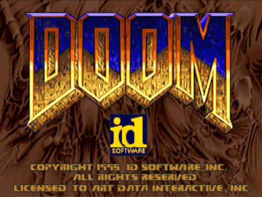 Doom title screen for 3DO